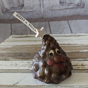 Surto? 1995 vintage ceramic Hershey kiss dish cani